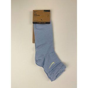 Nike Everyday Ankle Socks Light Blue with Ruffles DH5485 479  1 PAIR